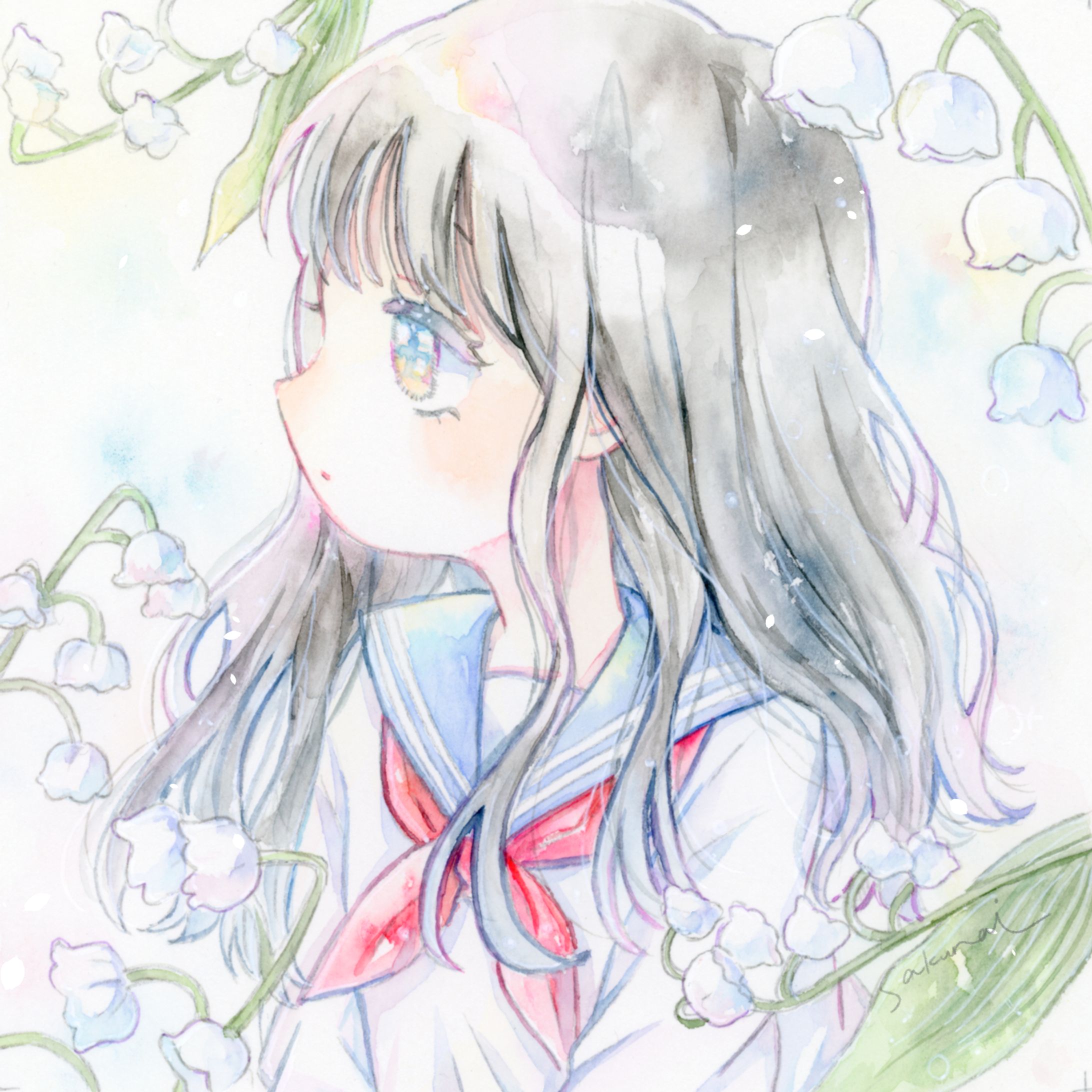 すずらんと少女-1