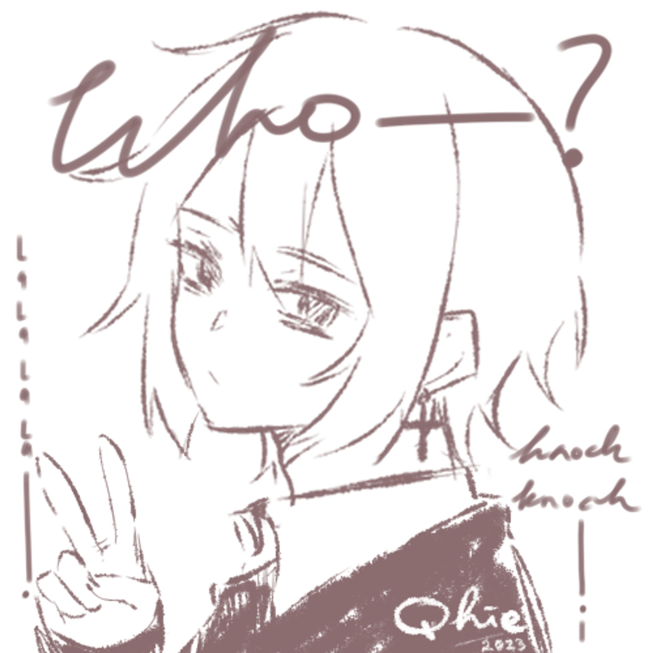 Who━?『scribble scribble random』-1