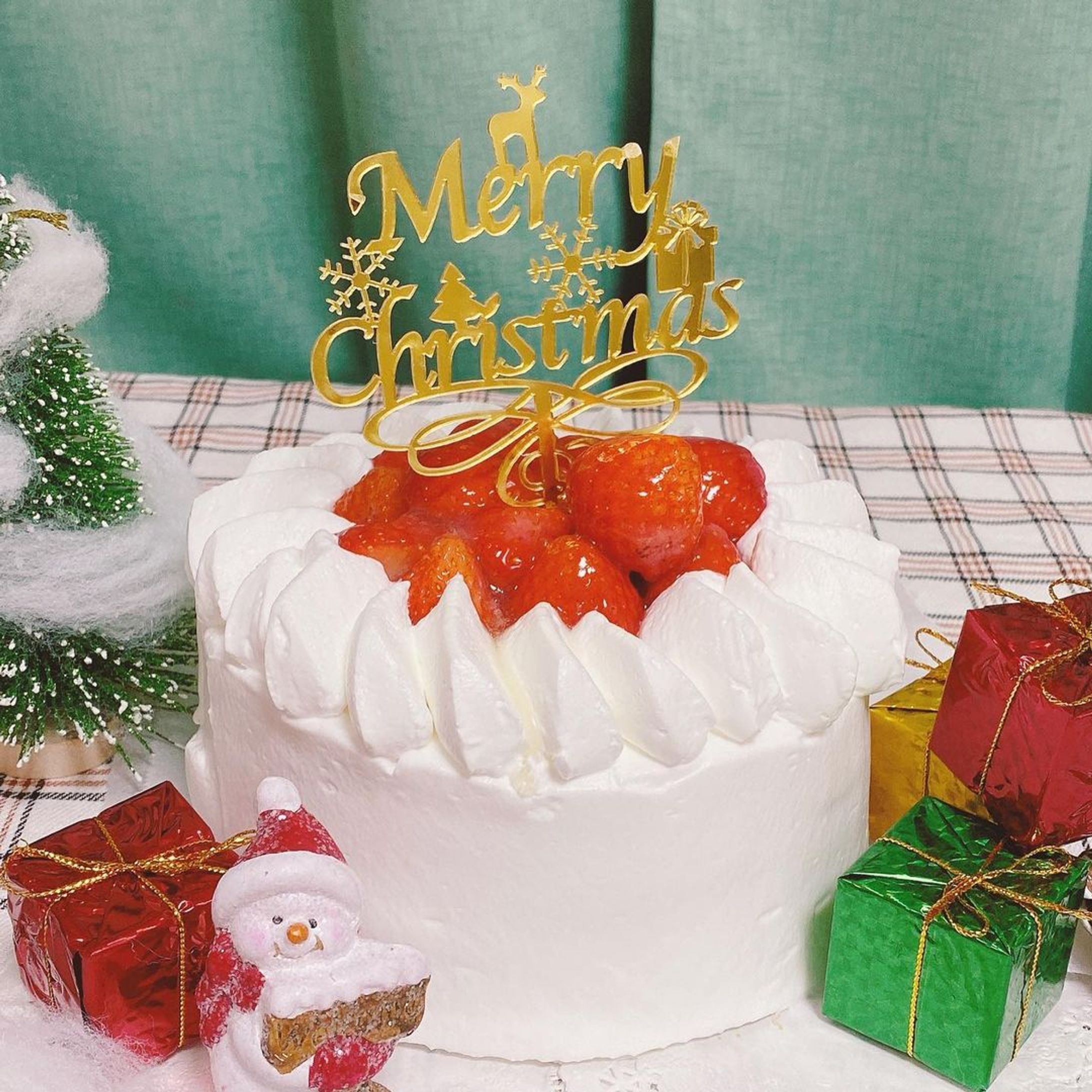 クリスマスショートケーキ-1
