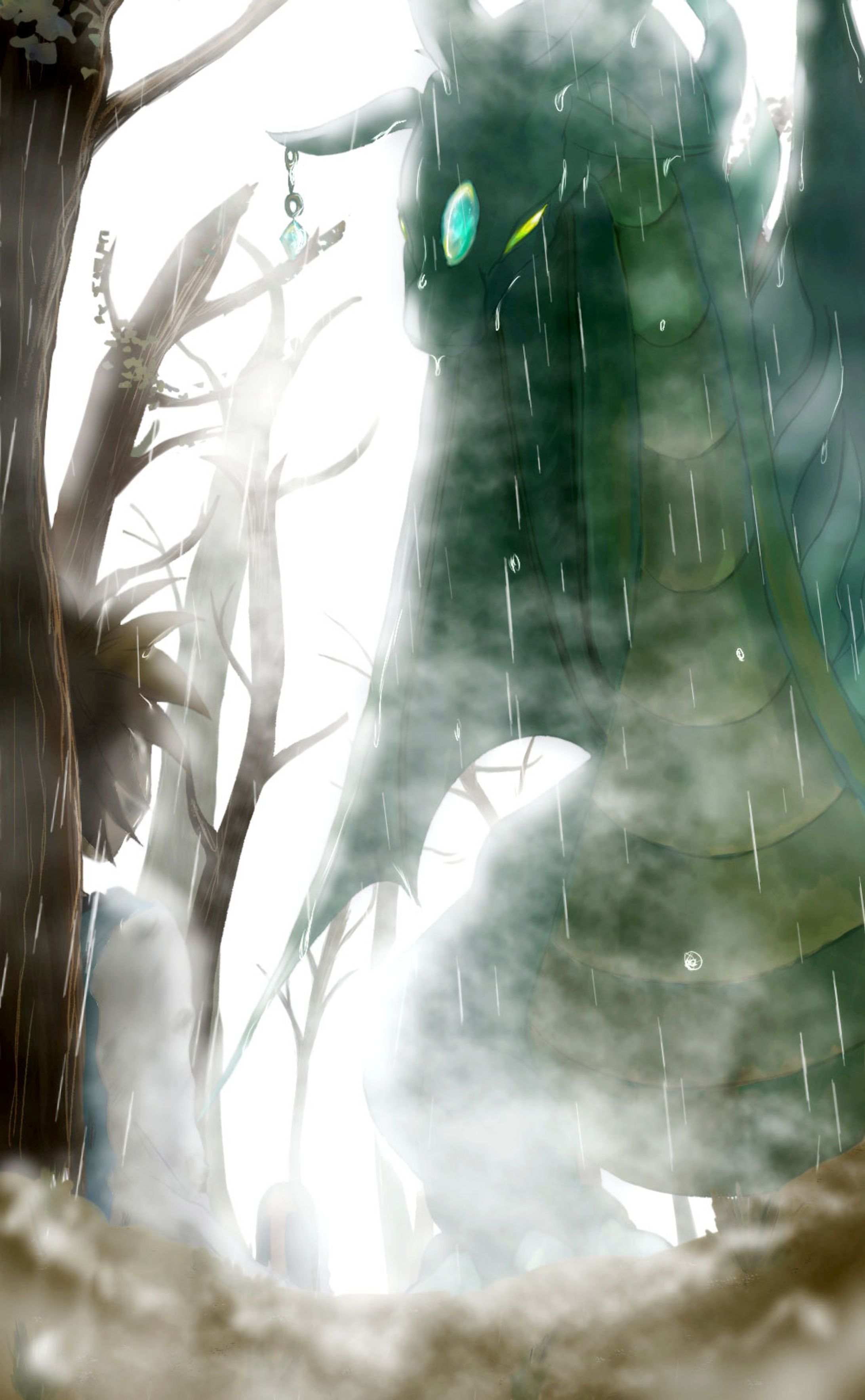 雨の日の出会い-1