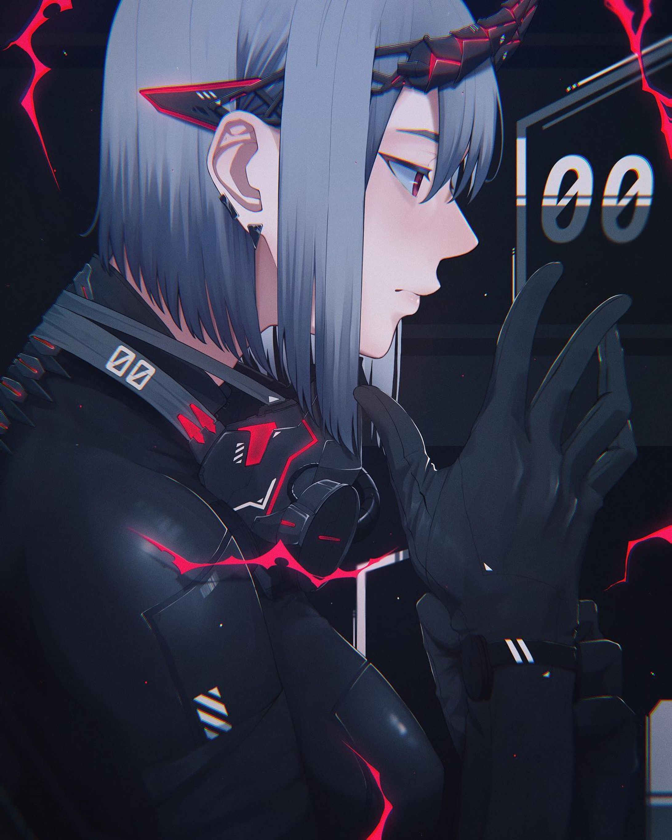 紅雷
#illustration #イラスト　#rkgk #オリジナル　#創作　#2次元-1