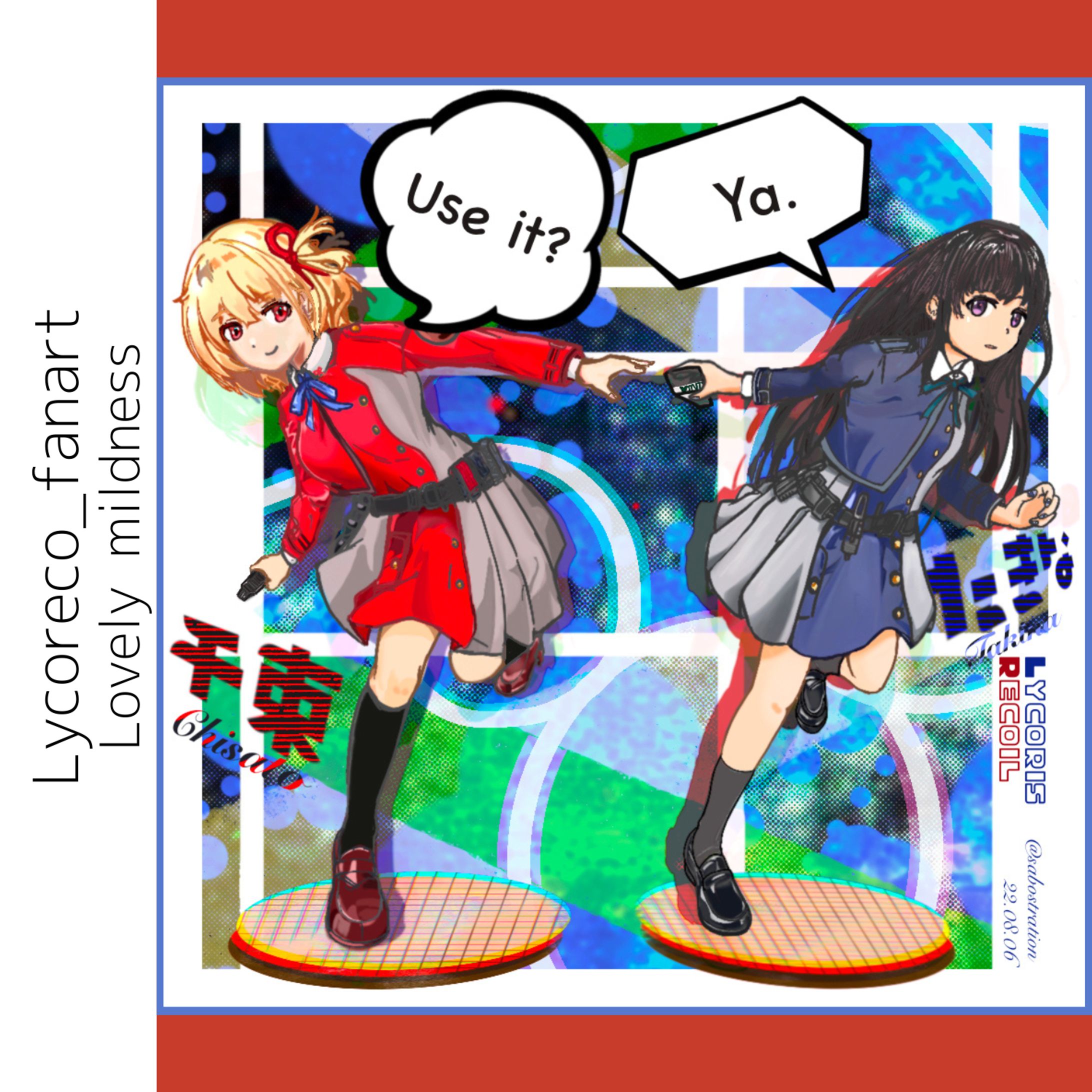 ちさと＆たきな【リコリス・リコイル】-1