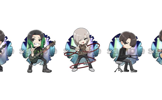 The Floreal Theatre様　グッズ用イラスト