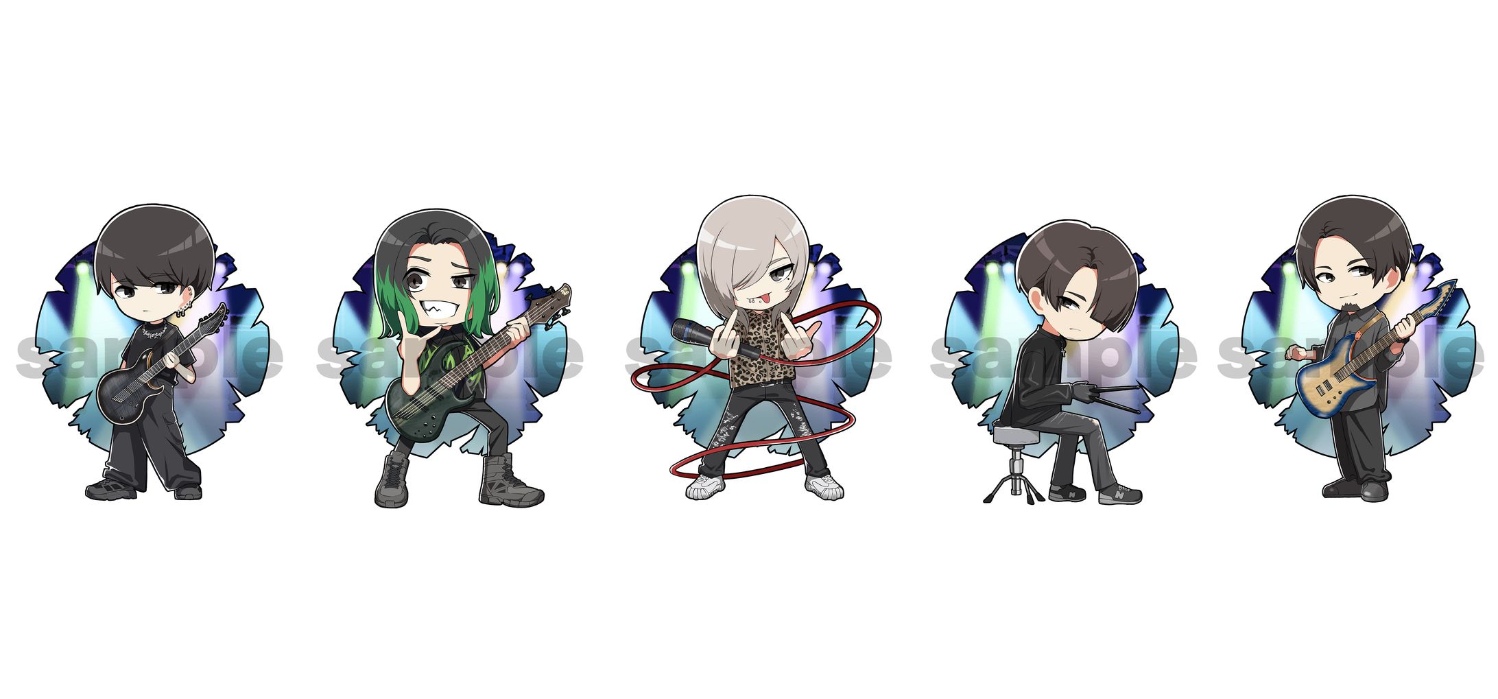 The Floreal Theatre様　グッズ用イラスト-1