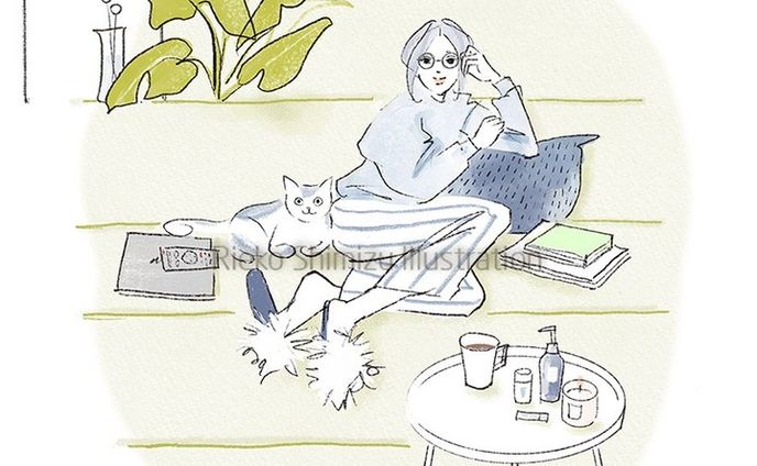 おうちでまったり。