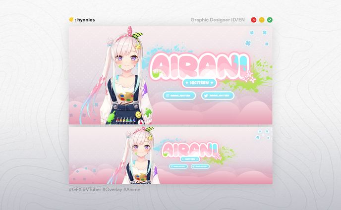 [VTuber] Airani Iofiteen Overlay