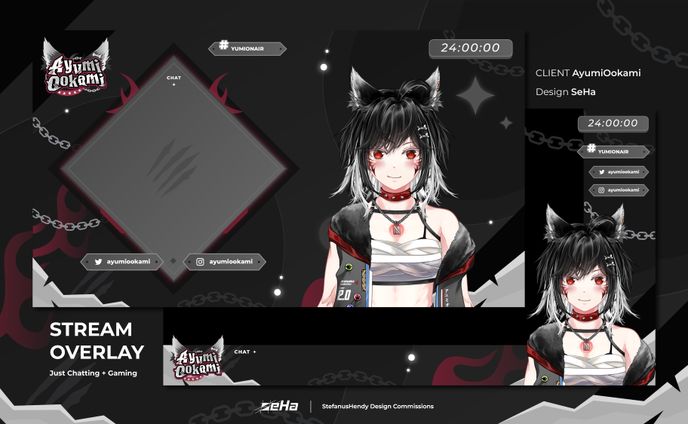 Ayumi Ookami Overlay
