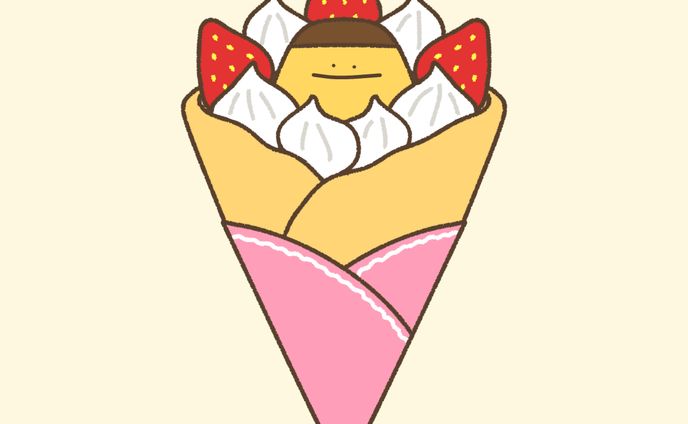 プリンクレープ