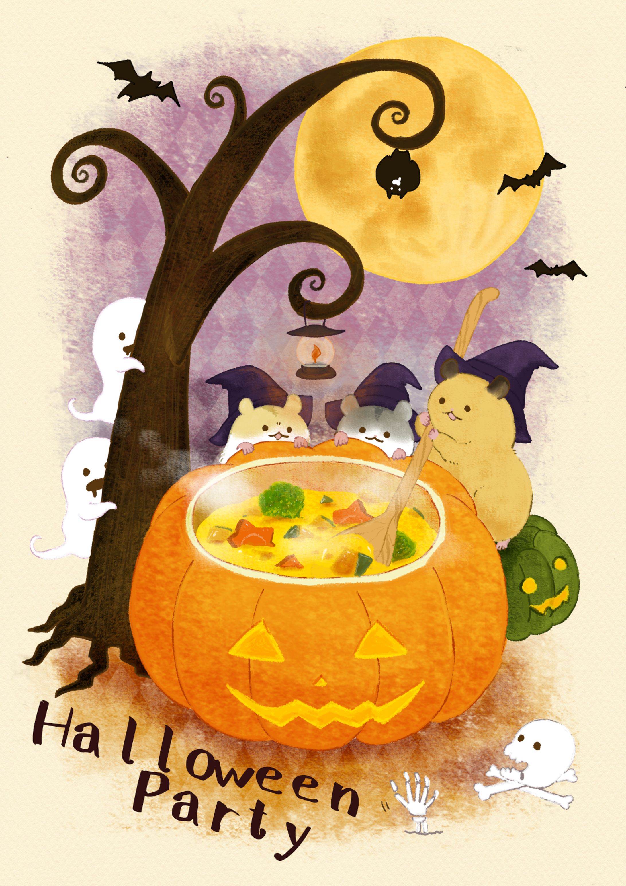 ハムスターとハロウィン-1