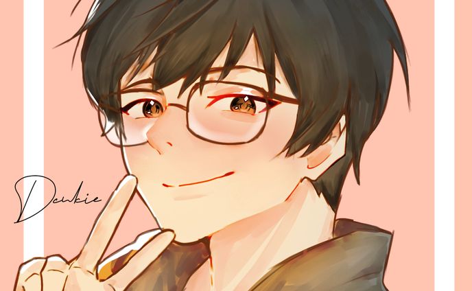 Couple headshot sample