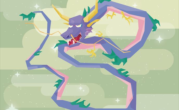 fancy dragon