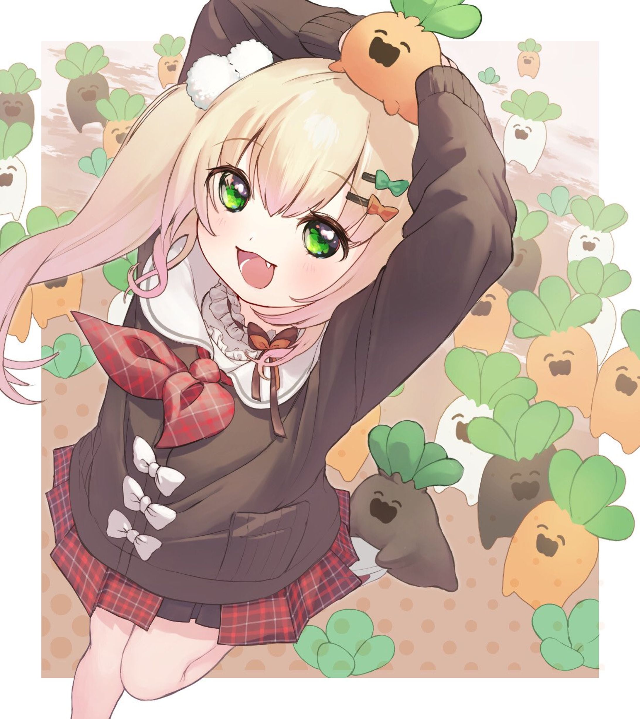 【ファンアート】桃鈴ねね-1