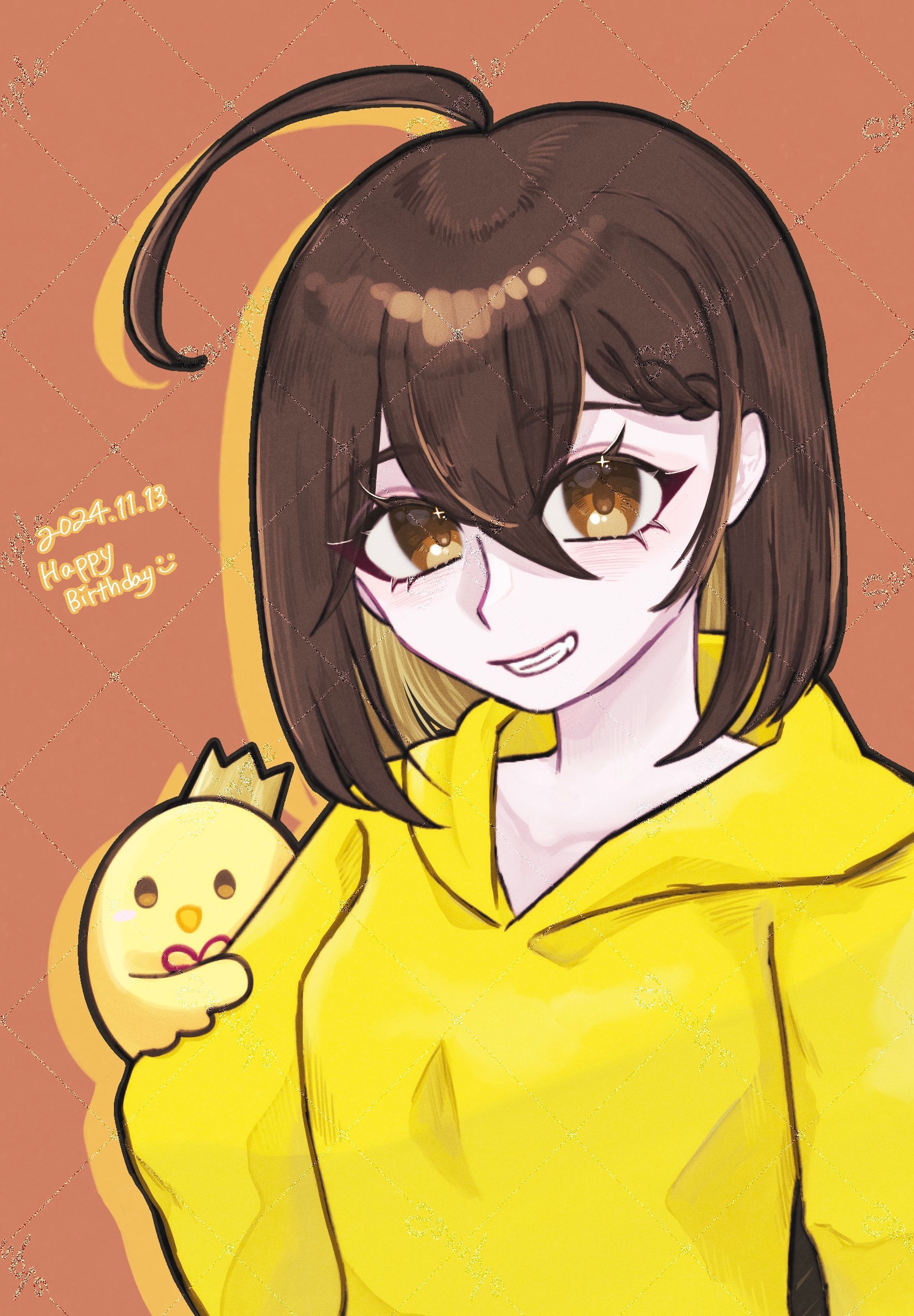 FA：誕生日イラスト-1