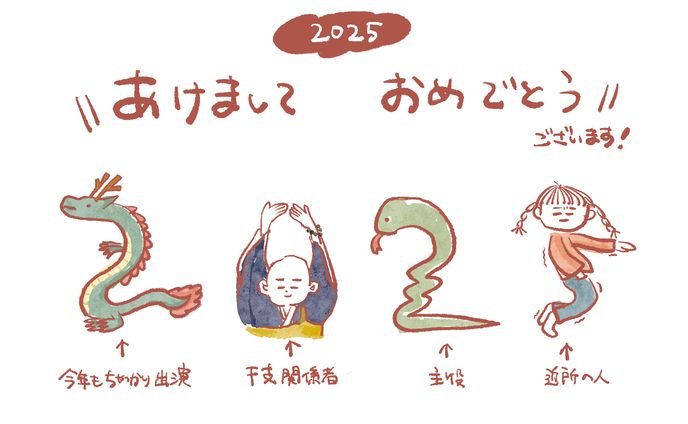 2025年　年賀状
