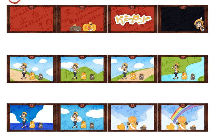 依頼【亜ノ甘音様】ドレミファロンドの歌みたイラスト