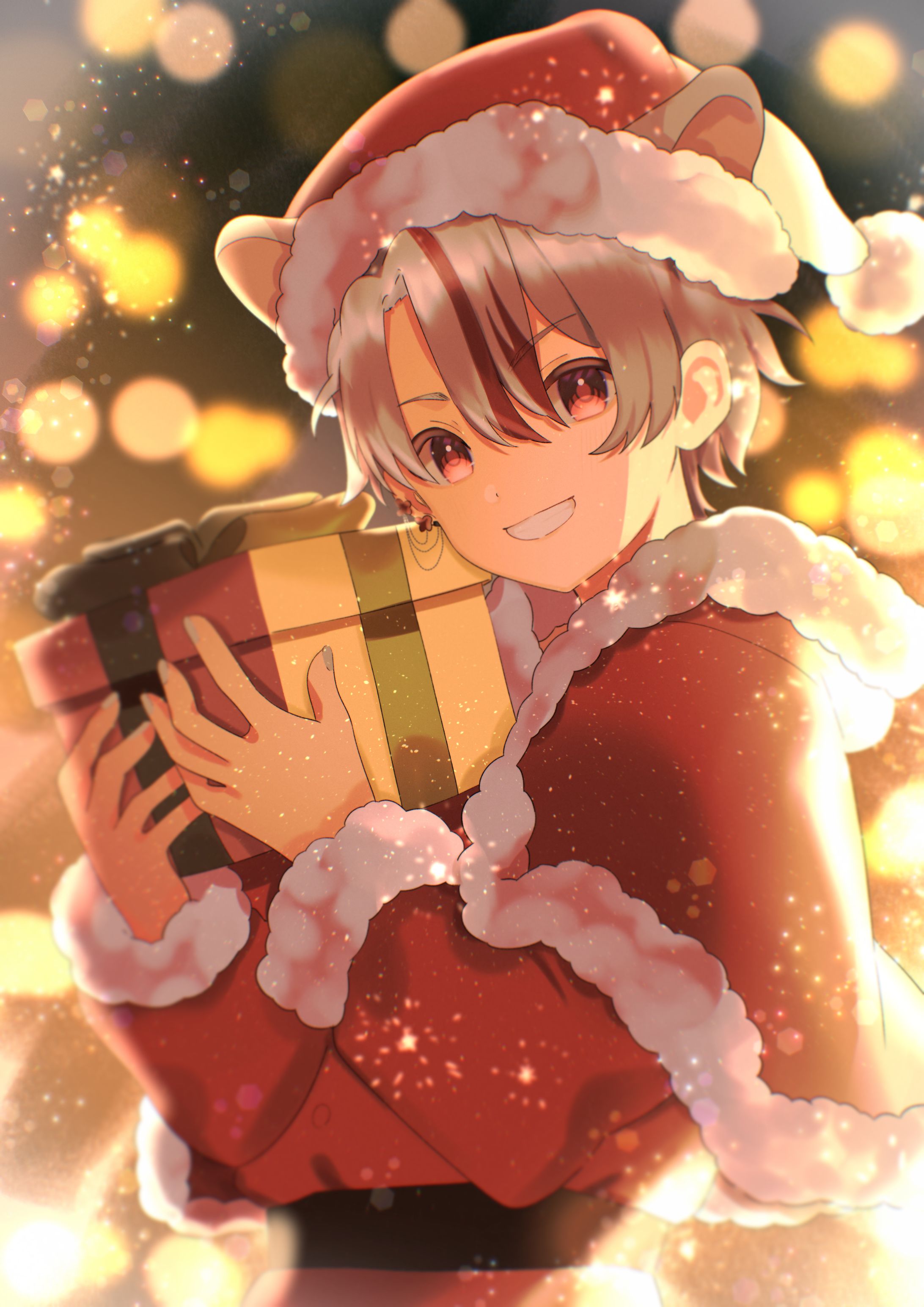 虎牙リヒト様/クリスマスイラスト-1