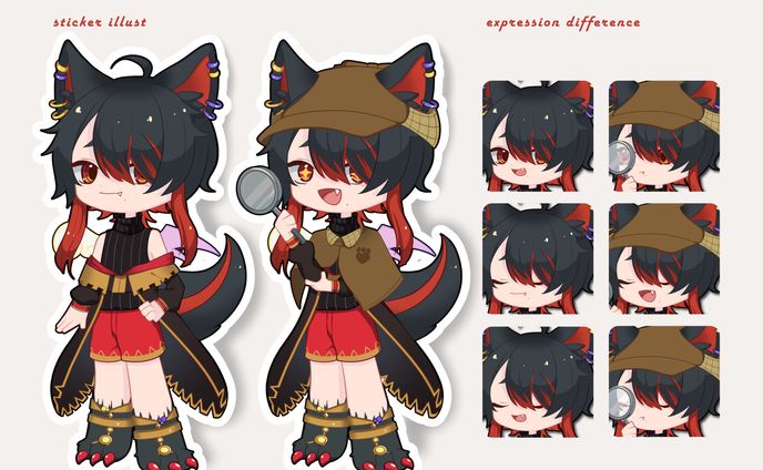 デフォルメイラスト / Rukucars