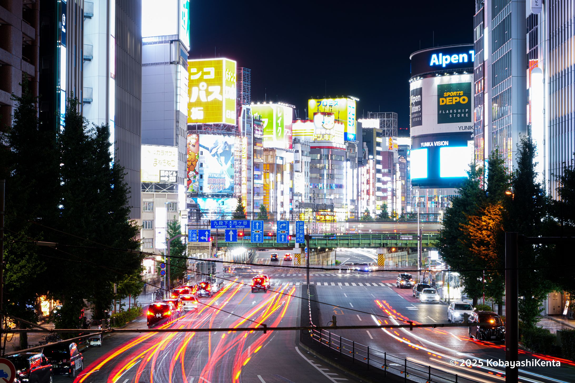 大都会の夜景-1
