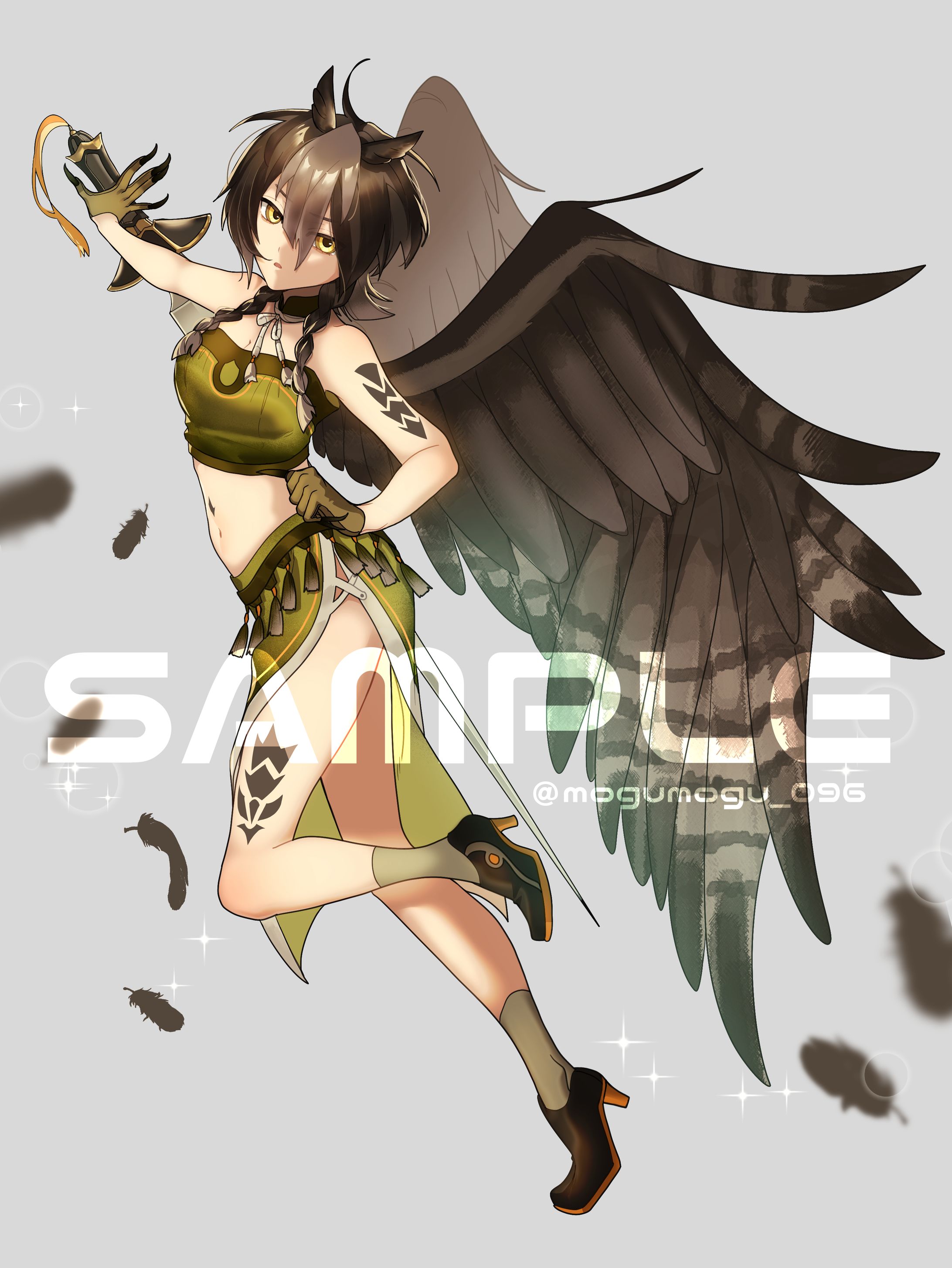オリジナルカードゲーム企画　クローバー立ち絵 -1