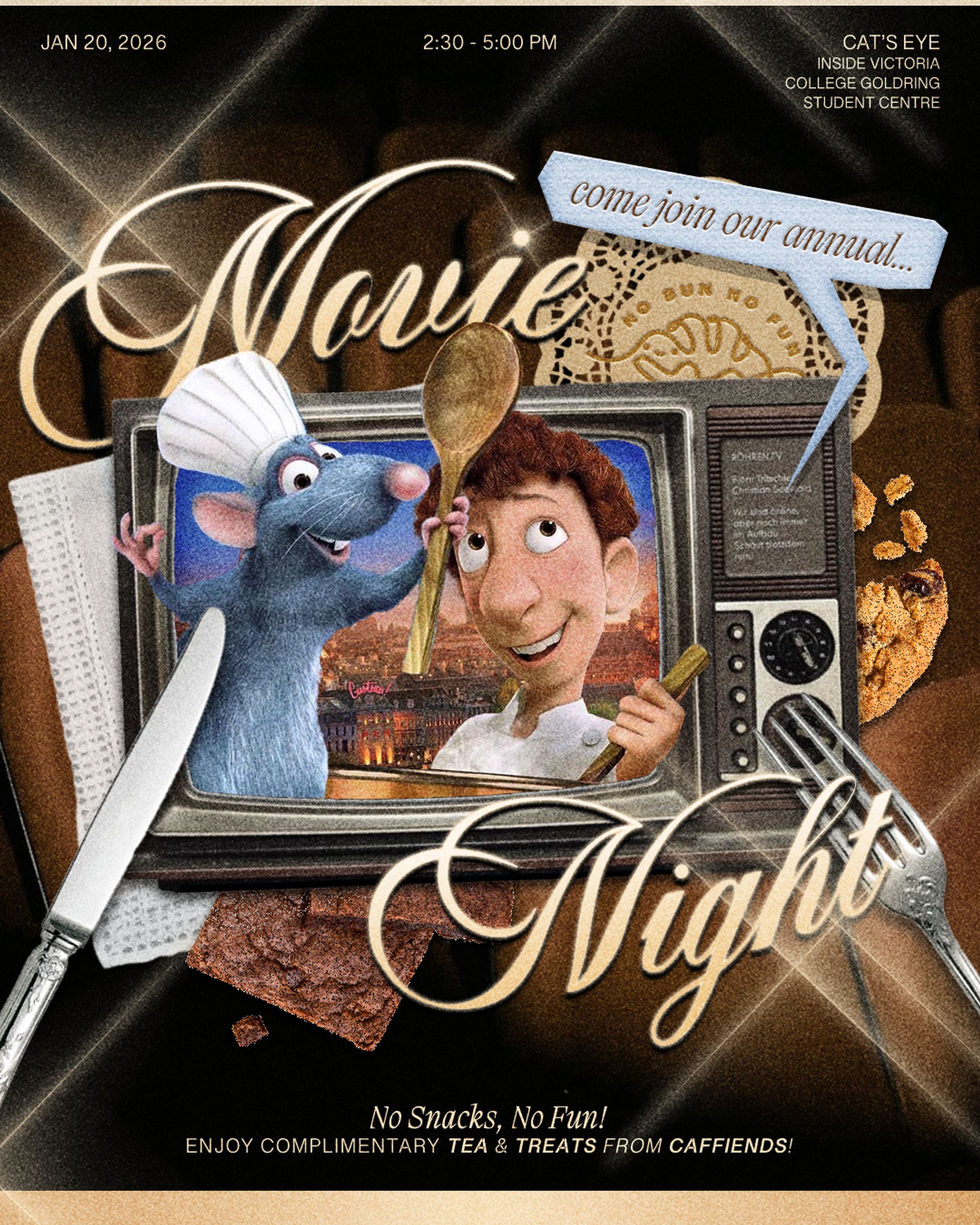 PubMat, Poster: NBNF 25-26 Movie Night Event Post-1