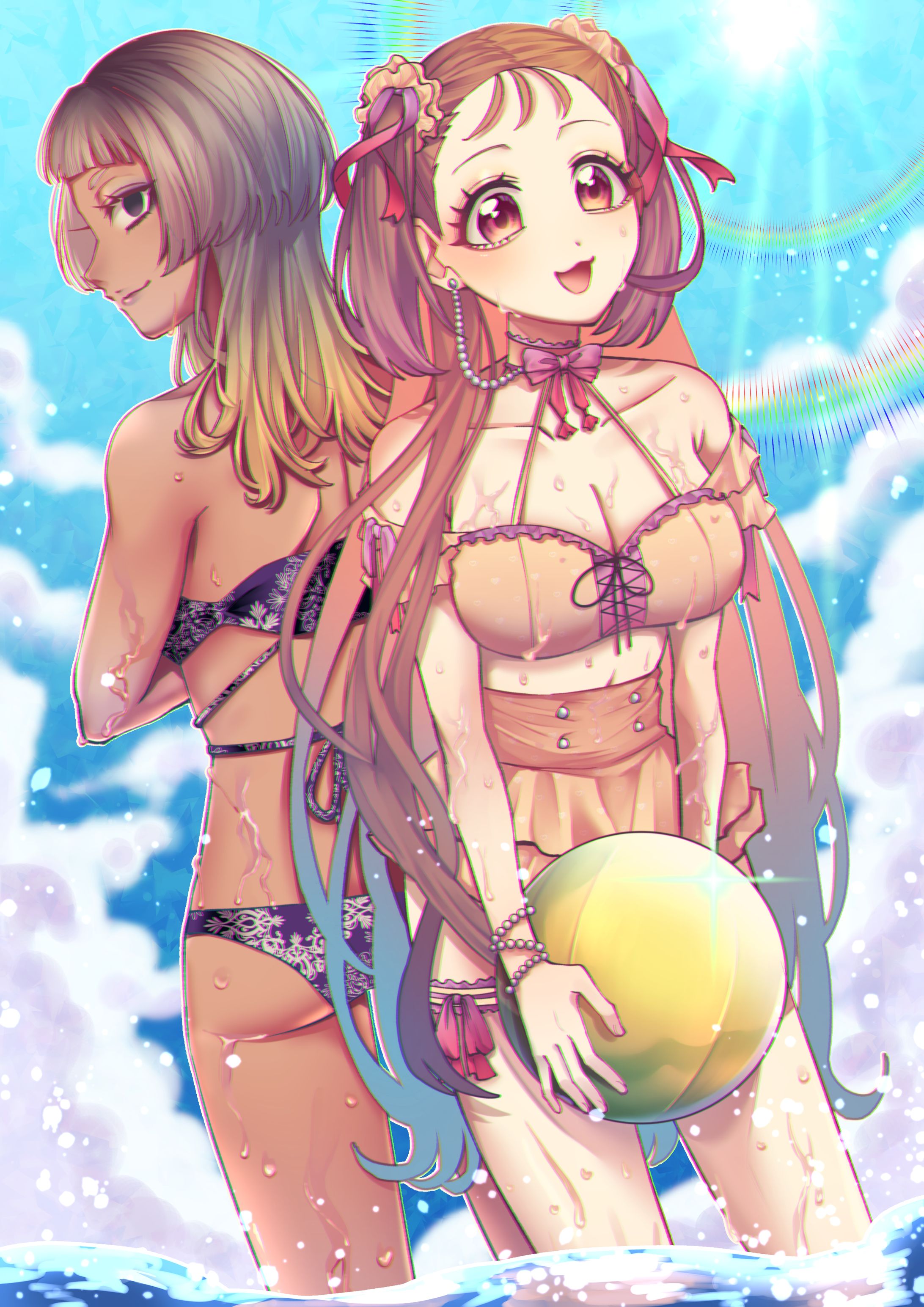 一枚絵【背景あり】サンプル-1