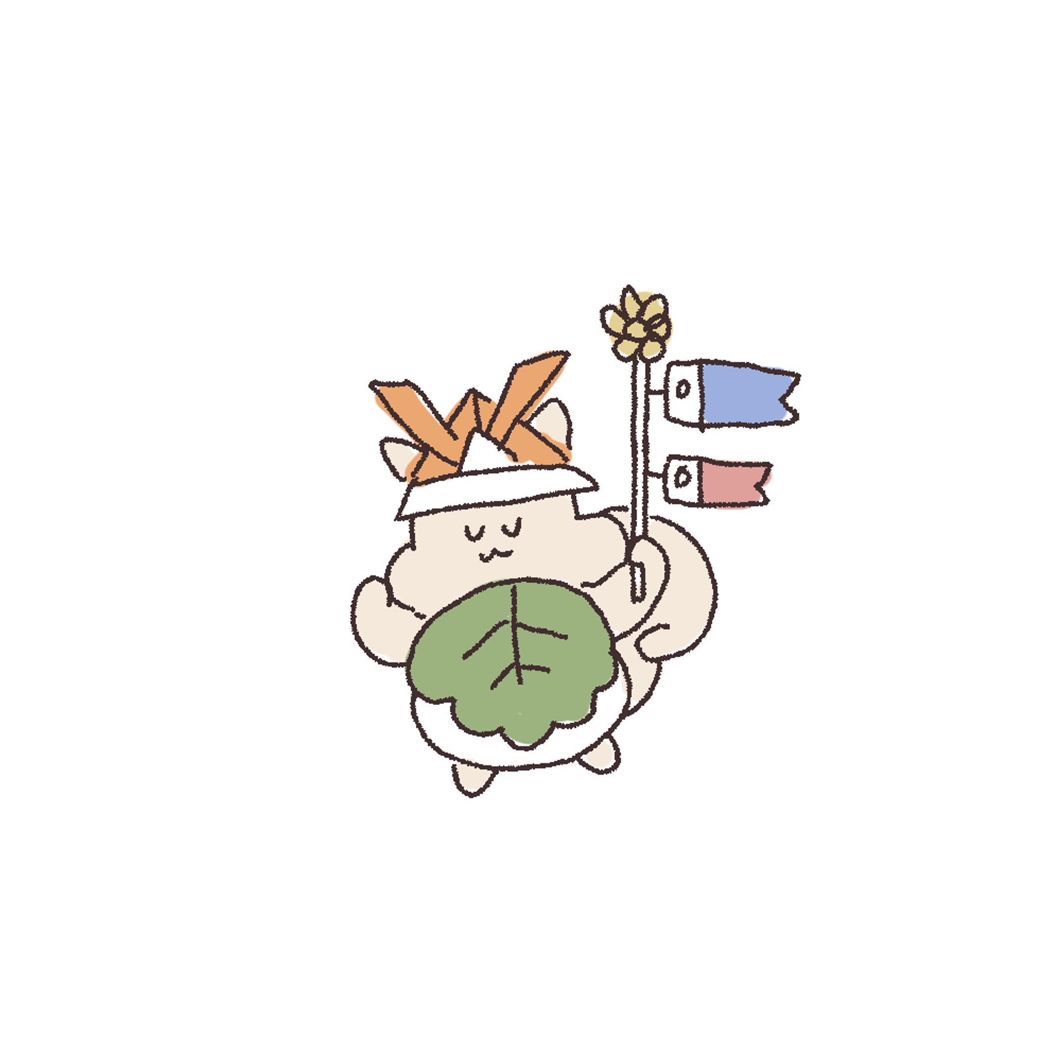 【絵日記】こどもの日-1