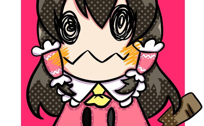 霊夢×ミミッキュ

#博麗霊夢
#ミミッキュ
#東方Project
#ポケモン
#イラスト好きな人と繋がりたい 
#絵描きさんと繋がりたい