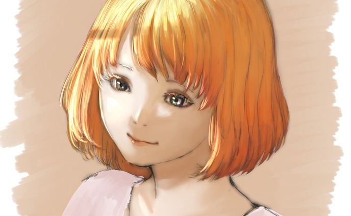 窓際の女の子