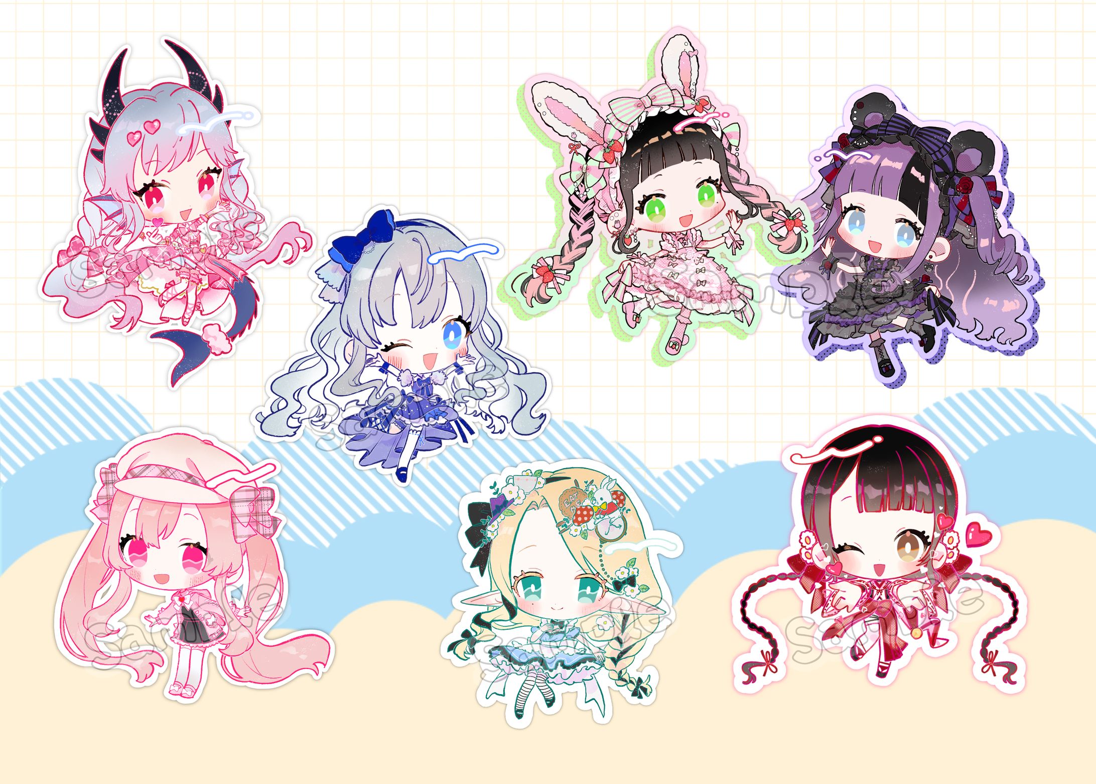 SDイラスト　commission-1