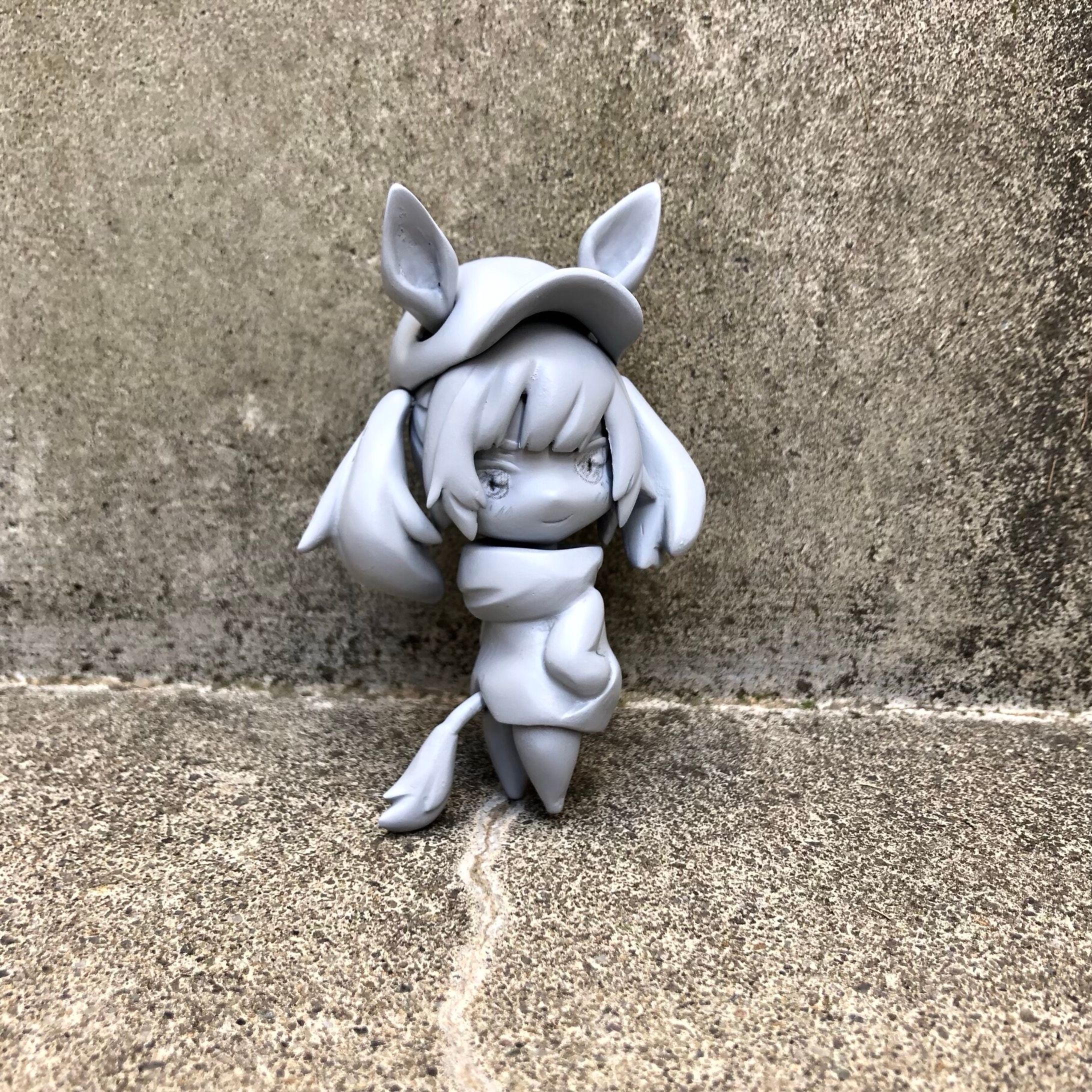 ケモノファブリック ゼブラちゃん原型-1