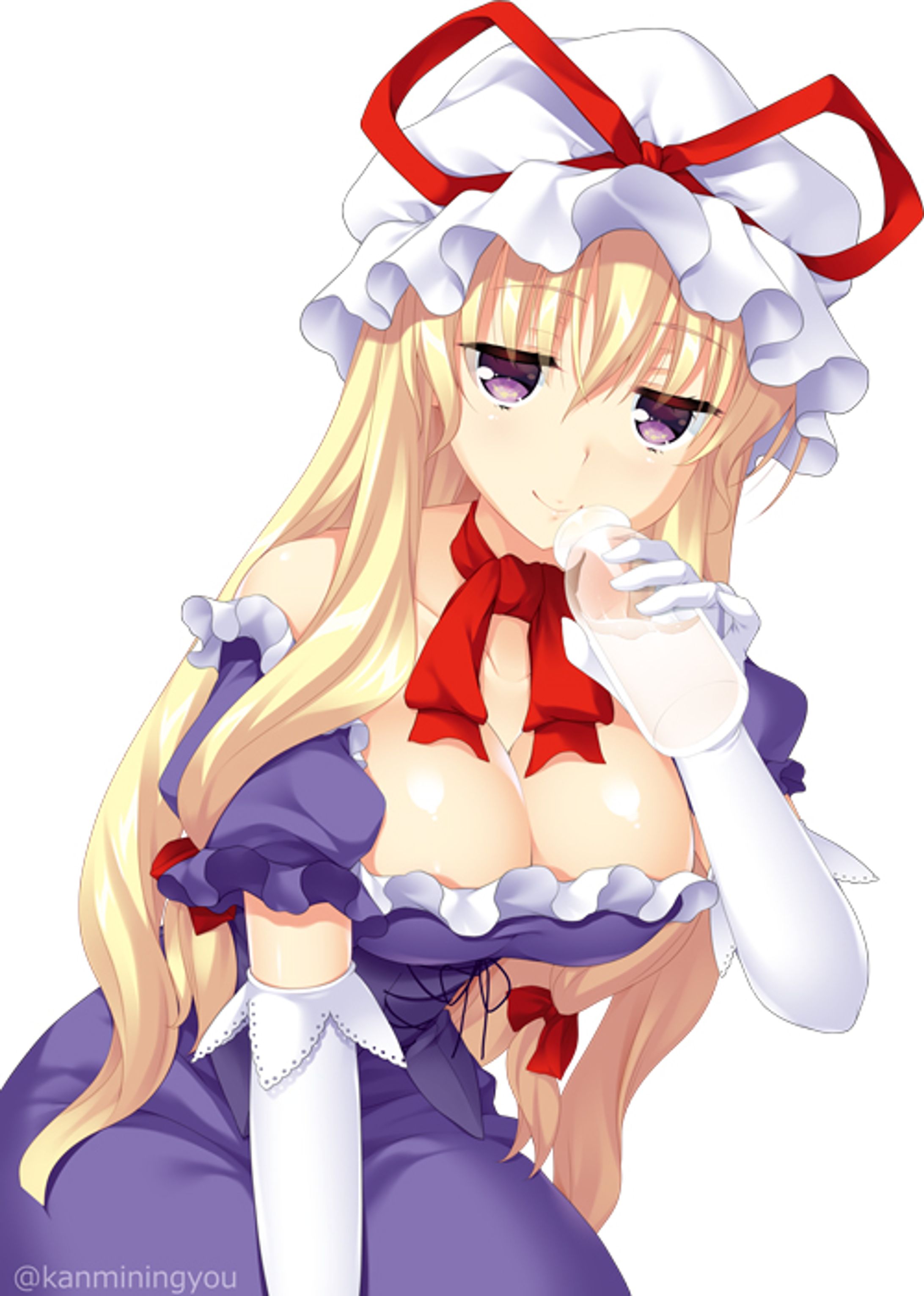 東方二次創作絵(Skebポートフォリオ用)-1