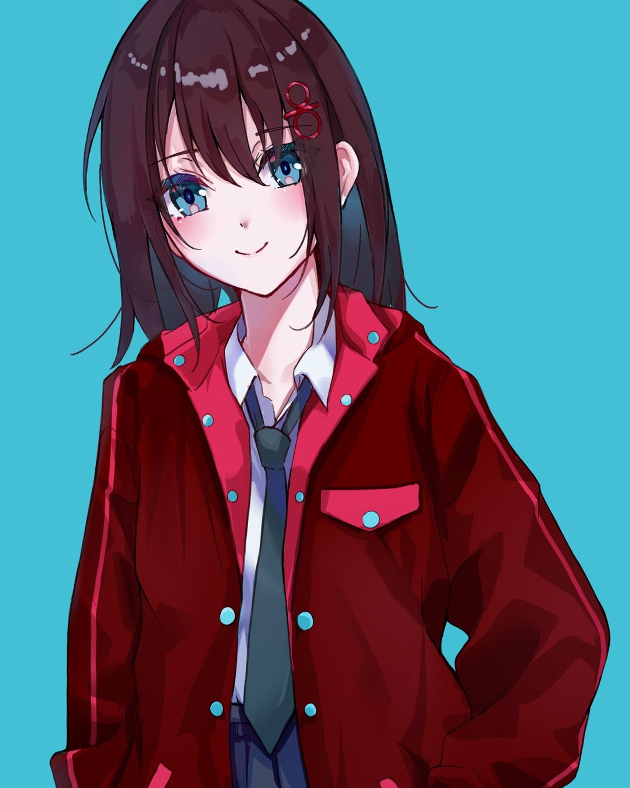 創作落描き　JK
#イラスト #イラストレーター #創作 #illustration #illustrator #drawing-1