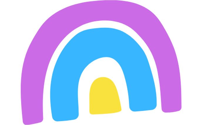 【架空】にじっこはうす(ロゴ)