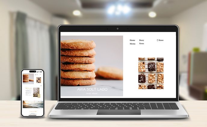 洋菓子店　WEBサイト