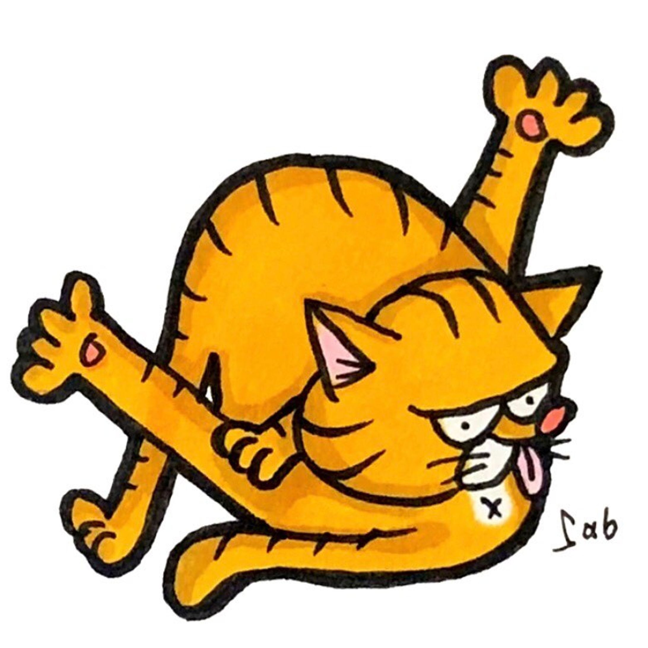 おしりなめなめ。
#drawing  #illustration #art #artwork #cat #cartoon #イラスト #落書き #イラストレーター #絵 #アート #猫 #猫イラスト #茶トラ #茶トラ女子部 #カートゥーン-1
