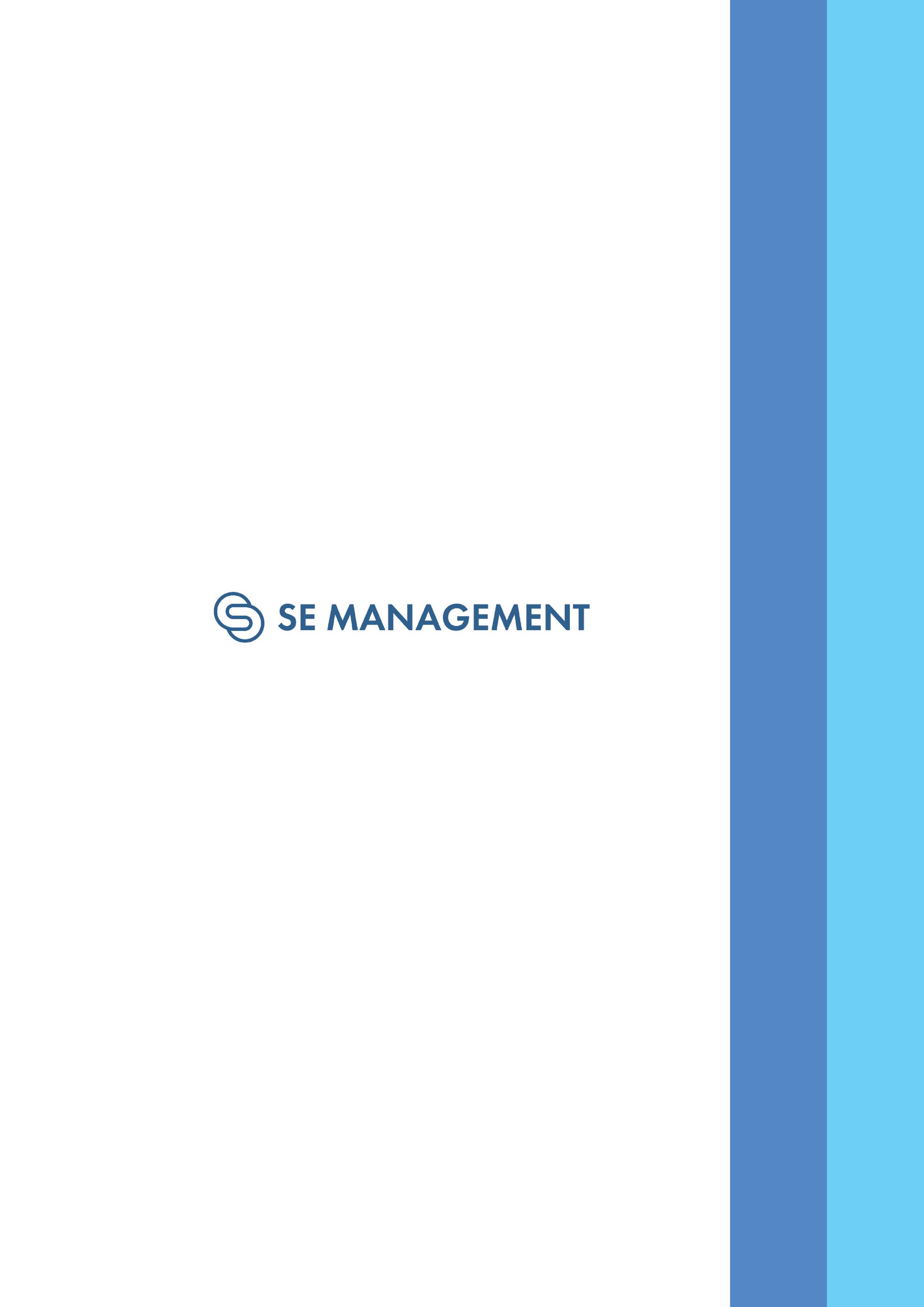 se management company brochure 【se management様 企業パンフレット】-1