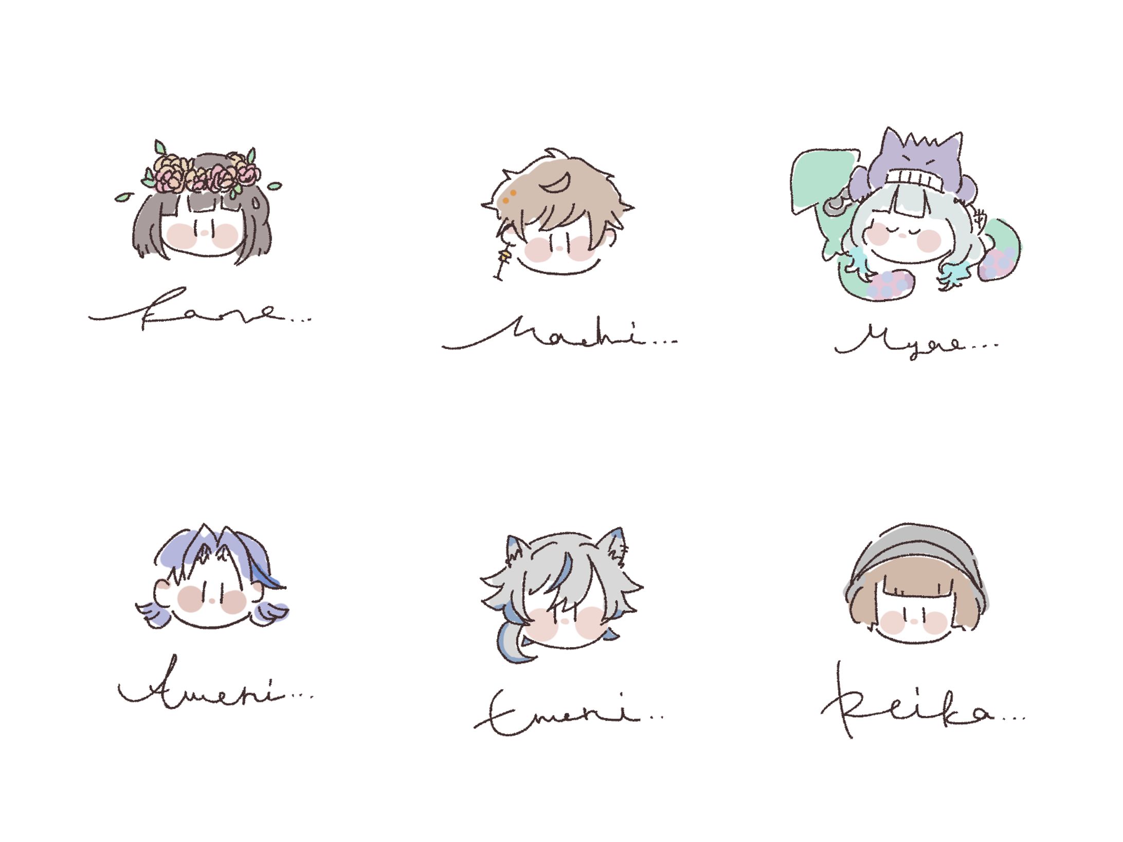 【企画】ゆるすぎイラスト-1