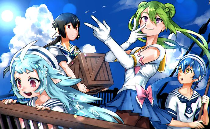 【TW】4人ピンナップ