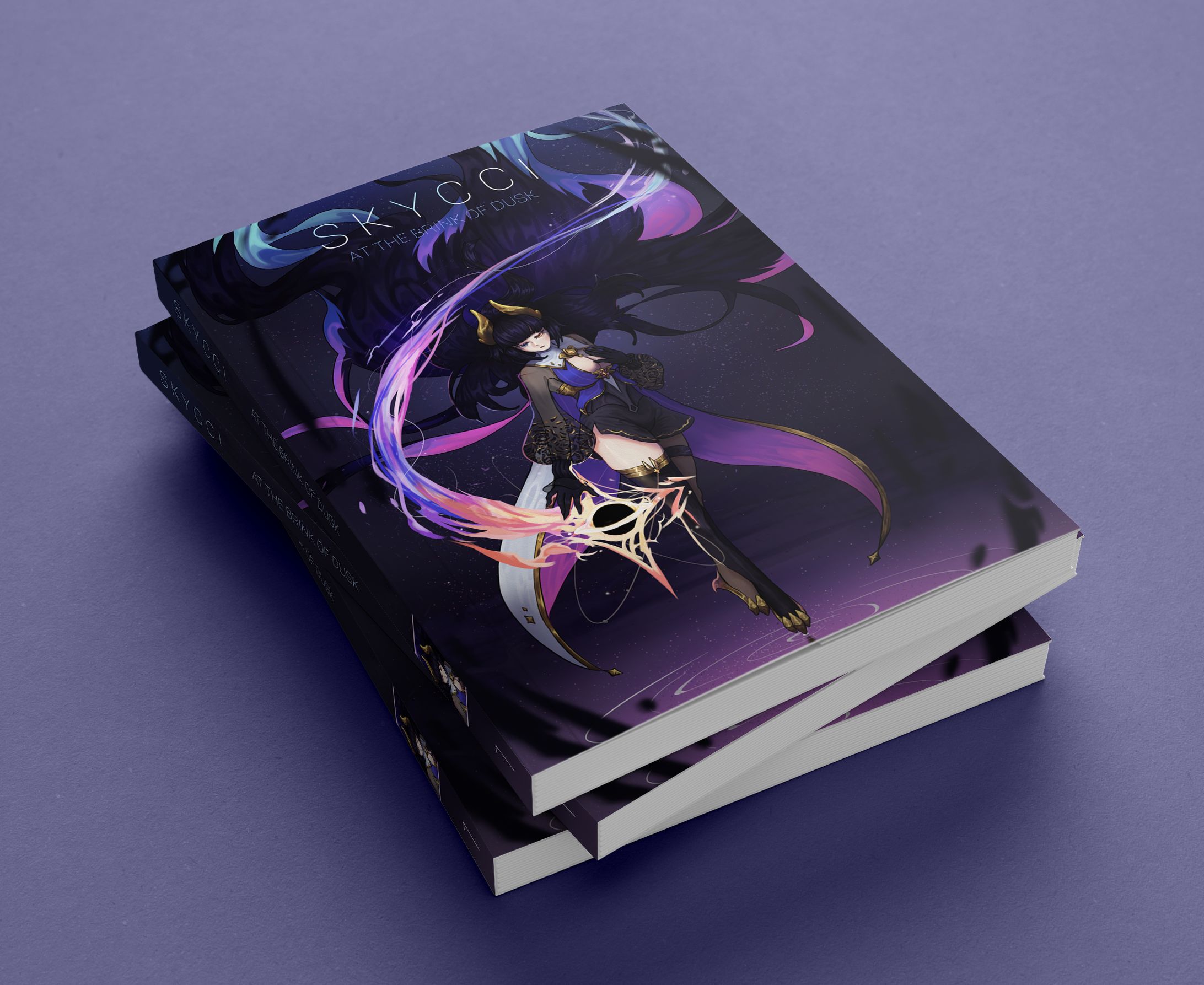 Book Cover - "Skycci - at the brink of dusk"-1