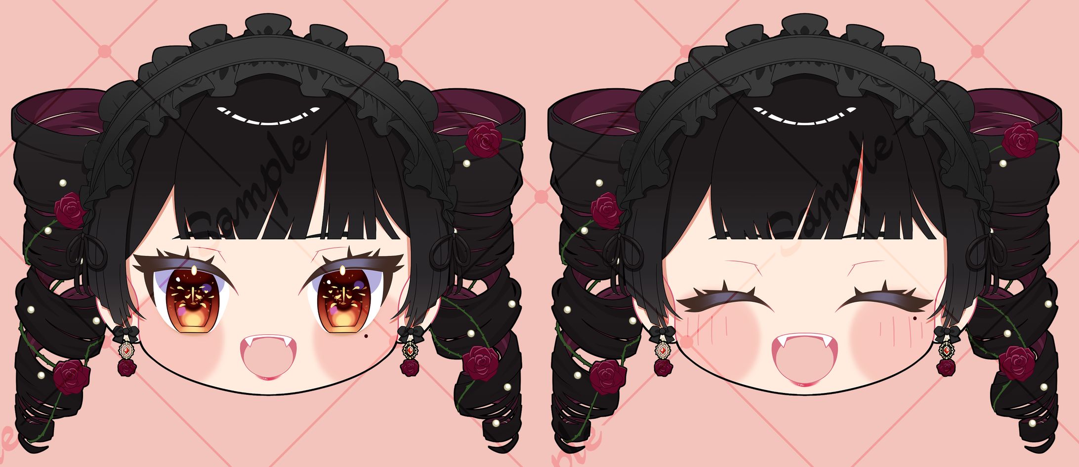 【お仕事】【SDイラスト】月守ルナ様ご依頼-1