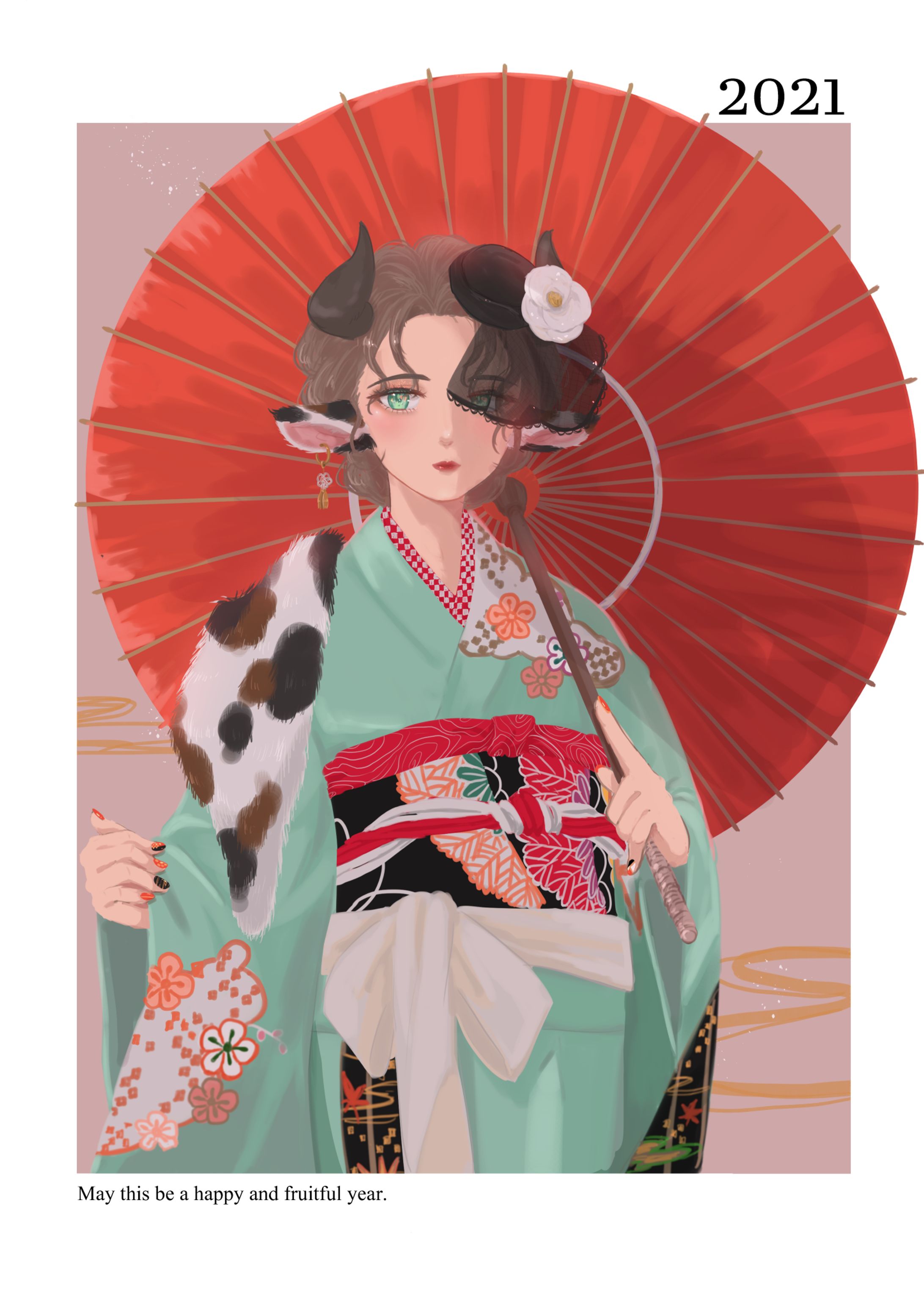 お年賀絵シリーズ-1
