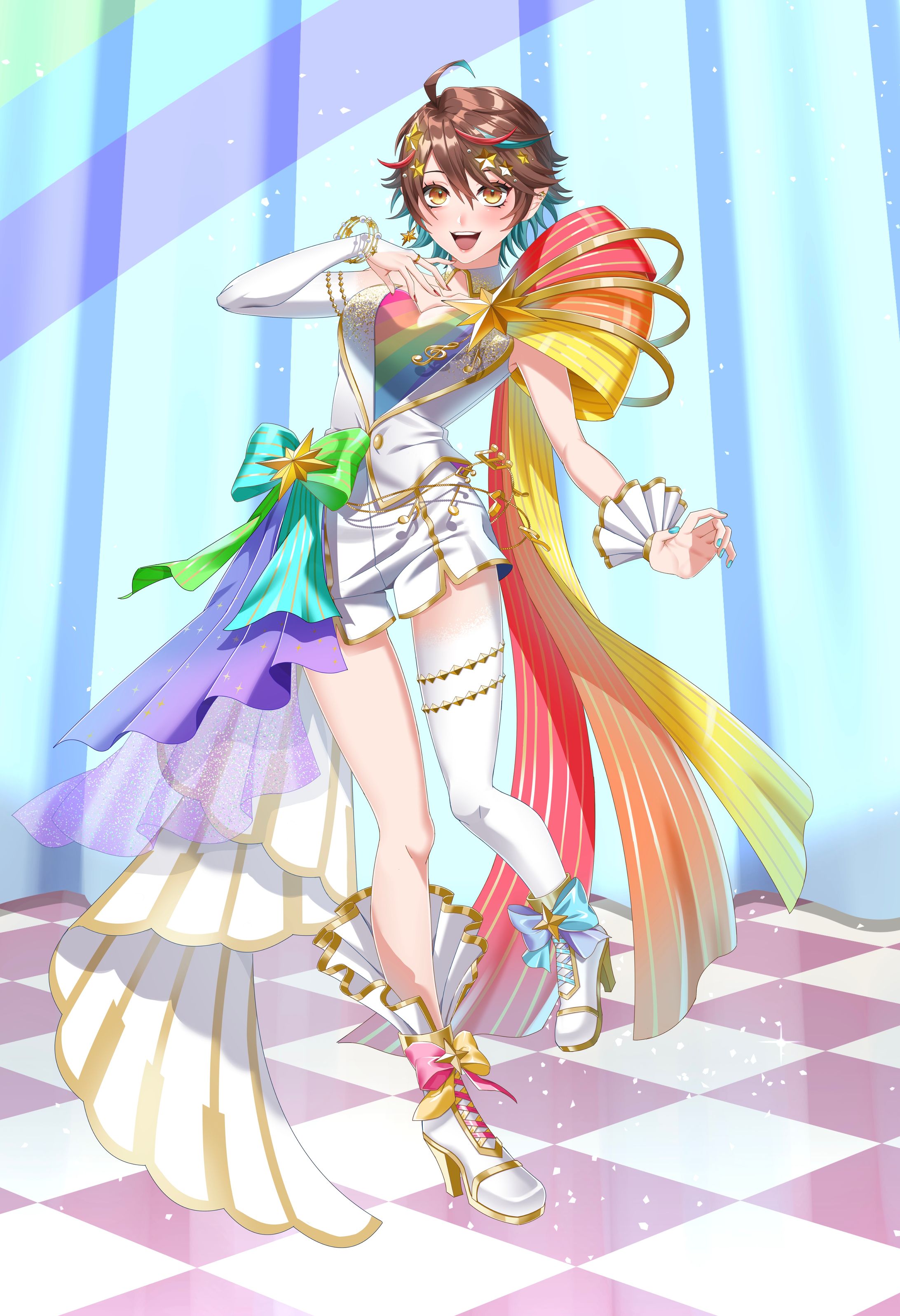 【仕事絵】Vsinger七宮ソウ様MVイラスト-1