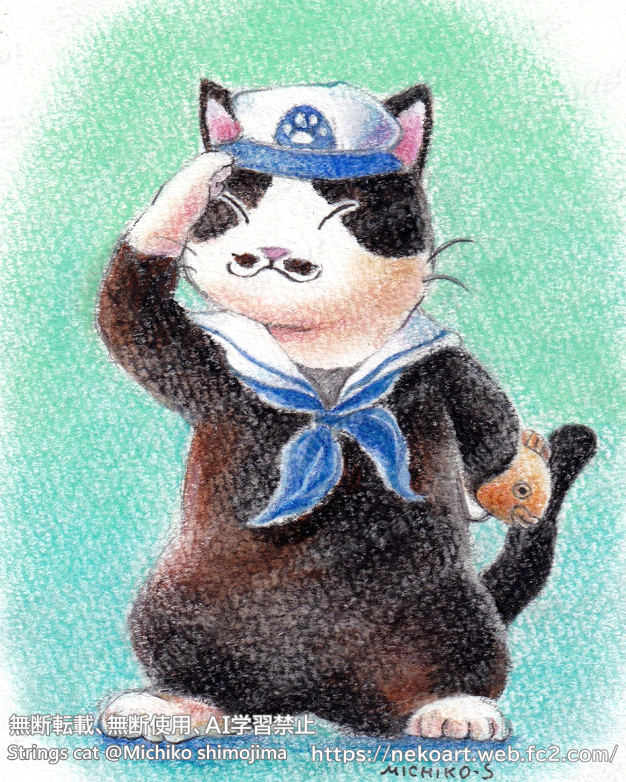 猫キャラクター-1