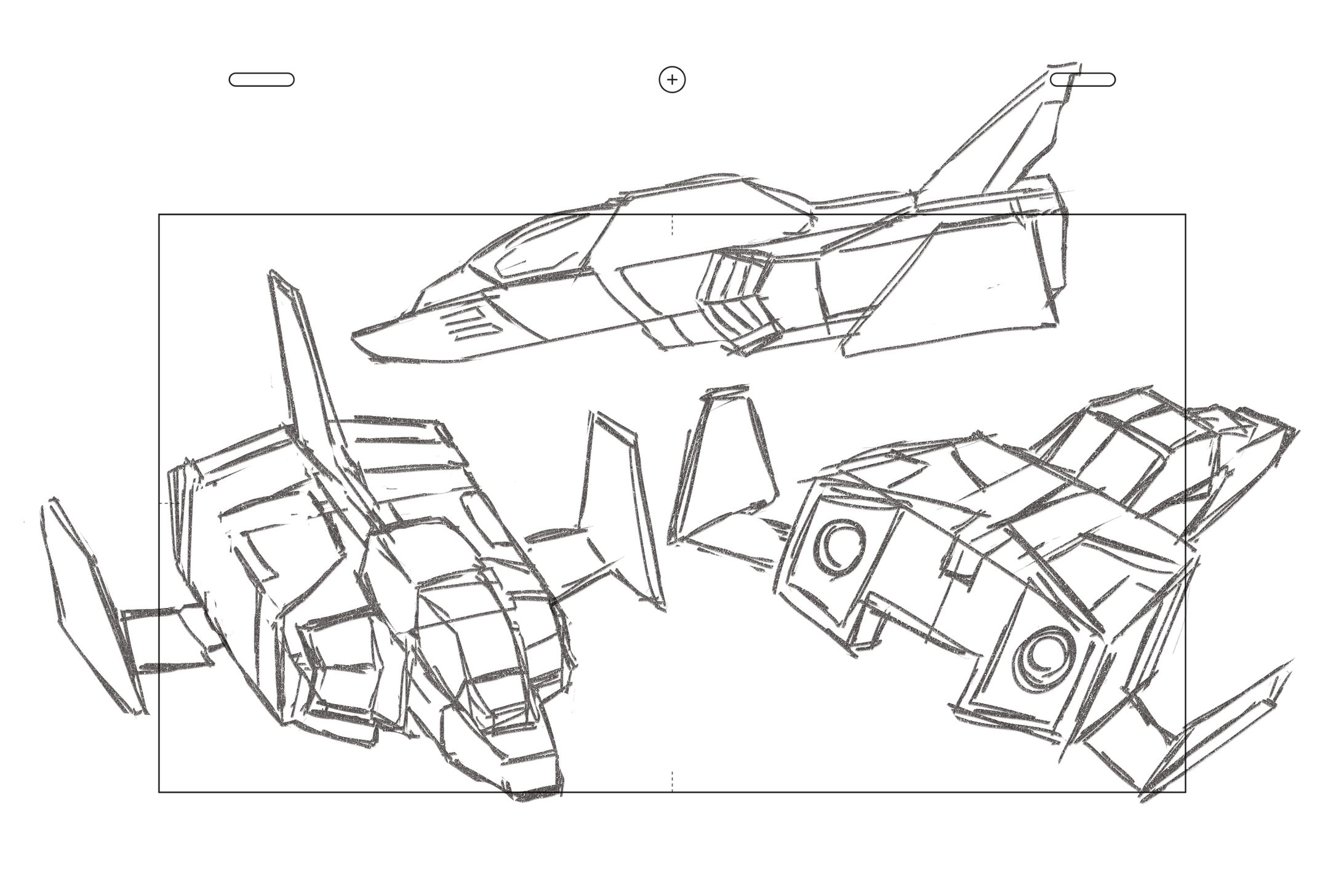 戦闘機クロッキー-1
