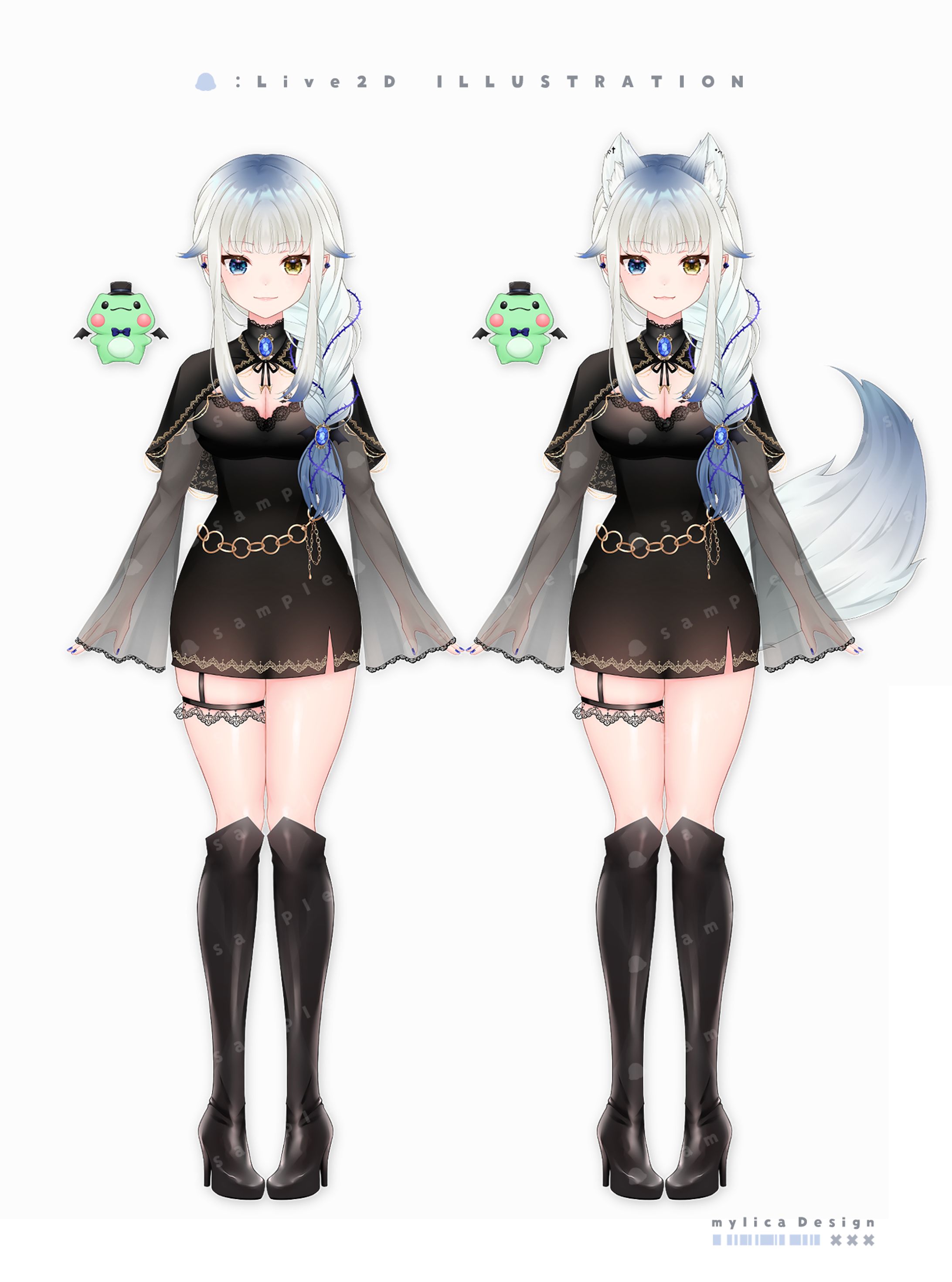 喰髑ヴァン / Live2D ILLUSTRATION-1