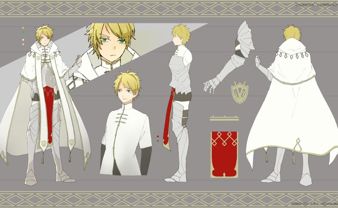 【キャラデザ】神官戦士