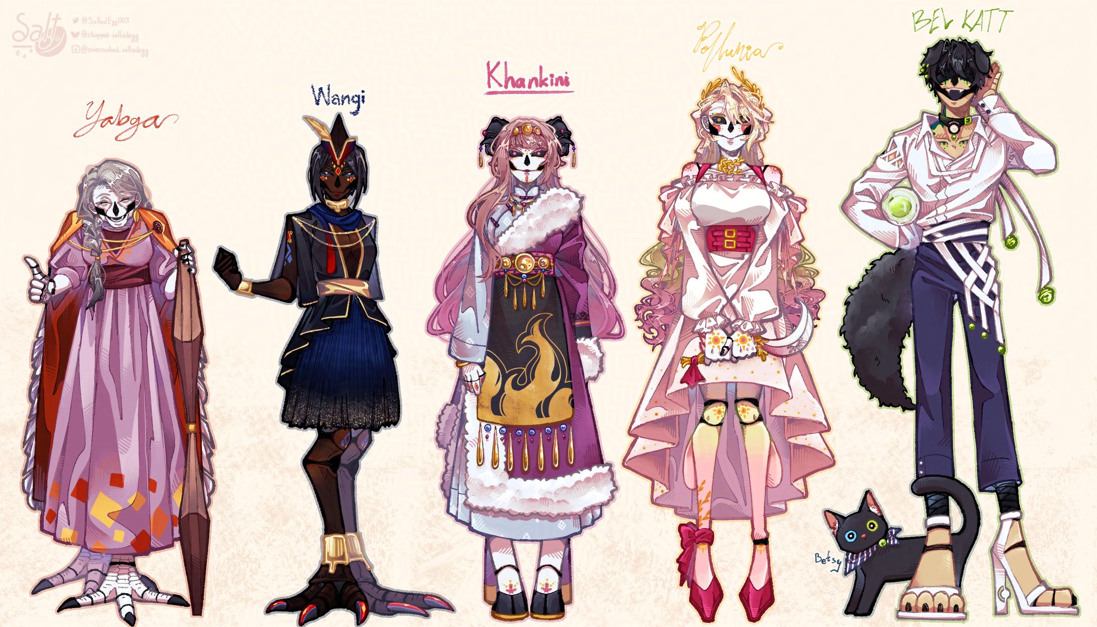 One Character Illusts-1