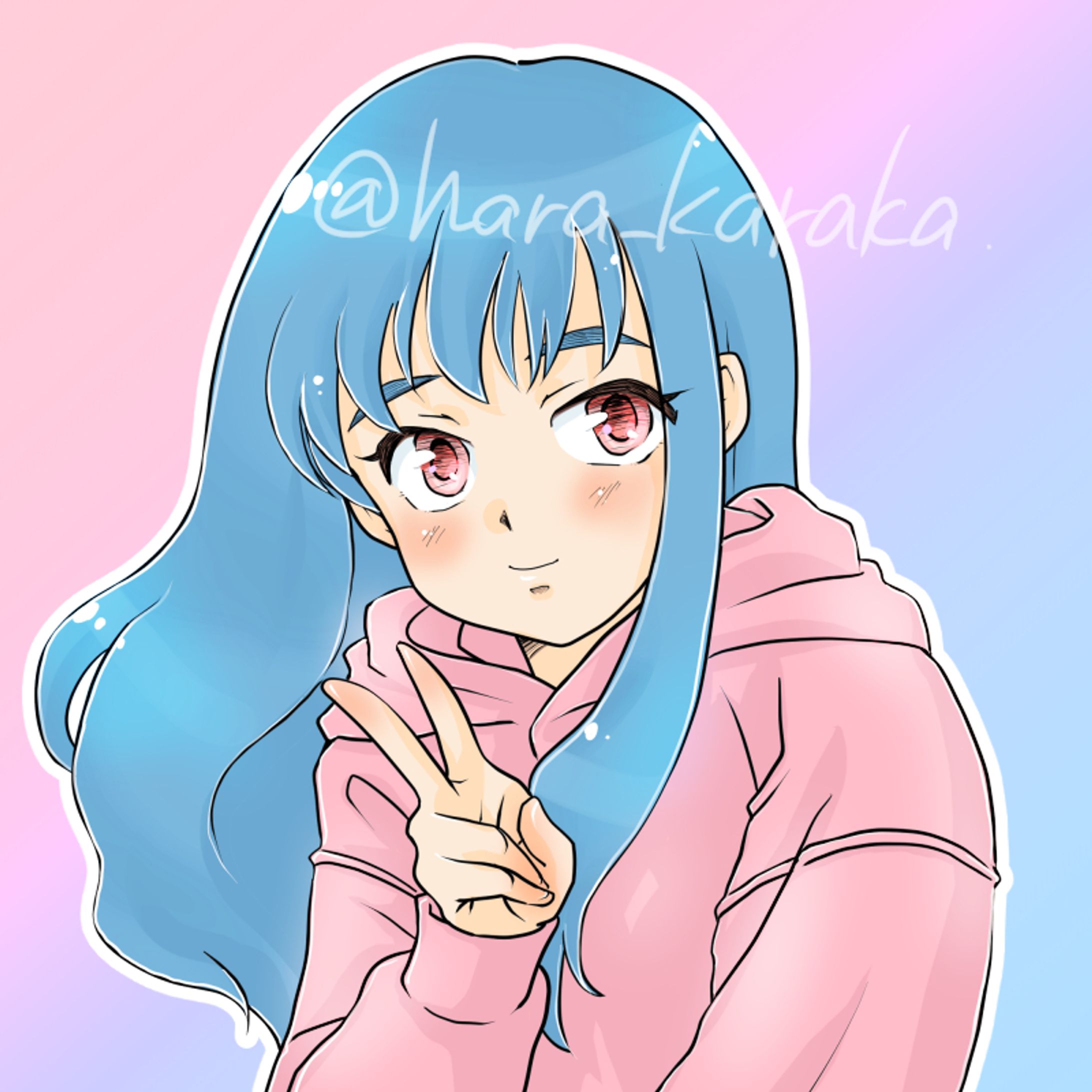 女の子キャラ（オリジナル）-1