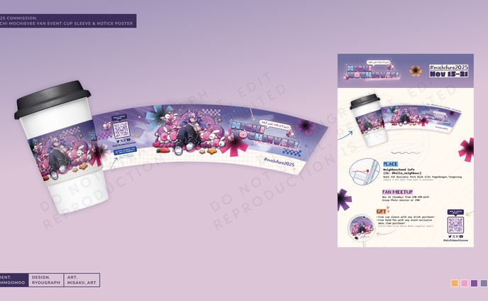 Michi Mochievee Fan Cafe Event