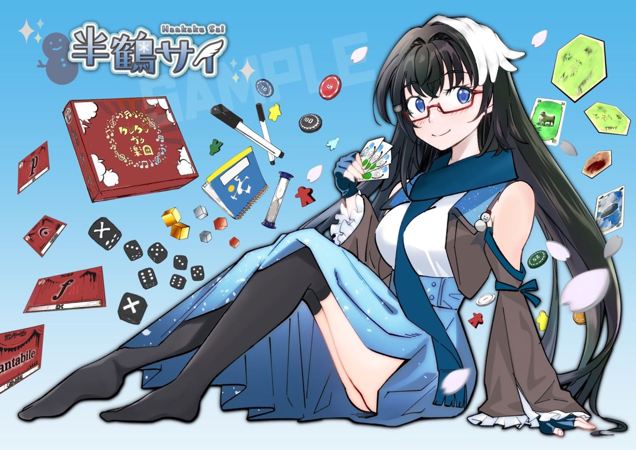 有償依頼|プレイマットイラスト-1
